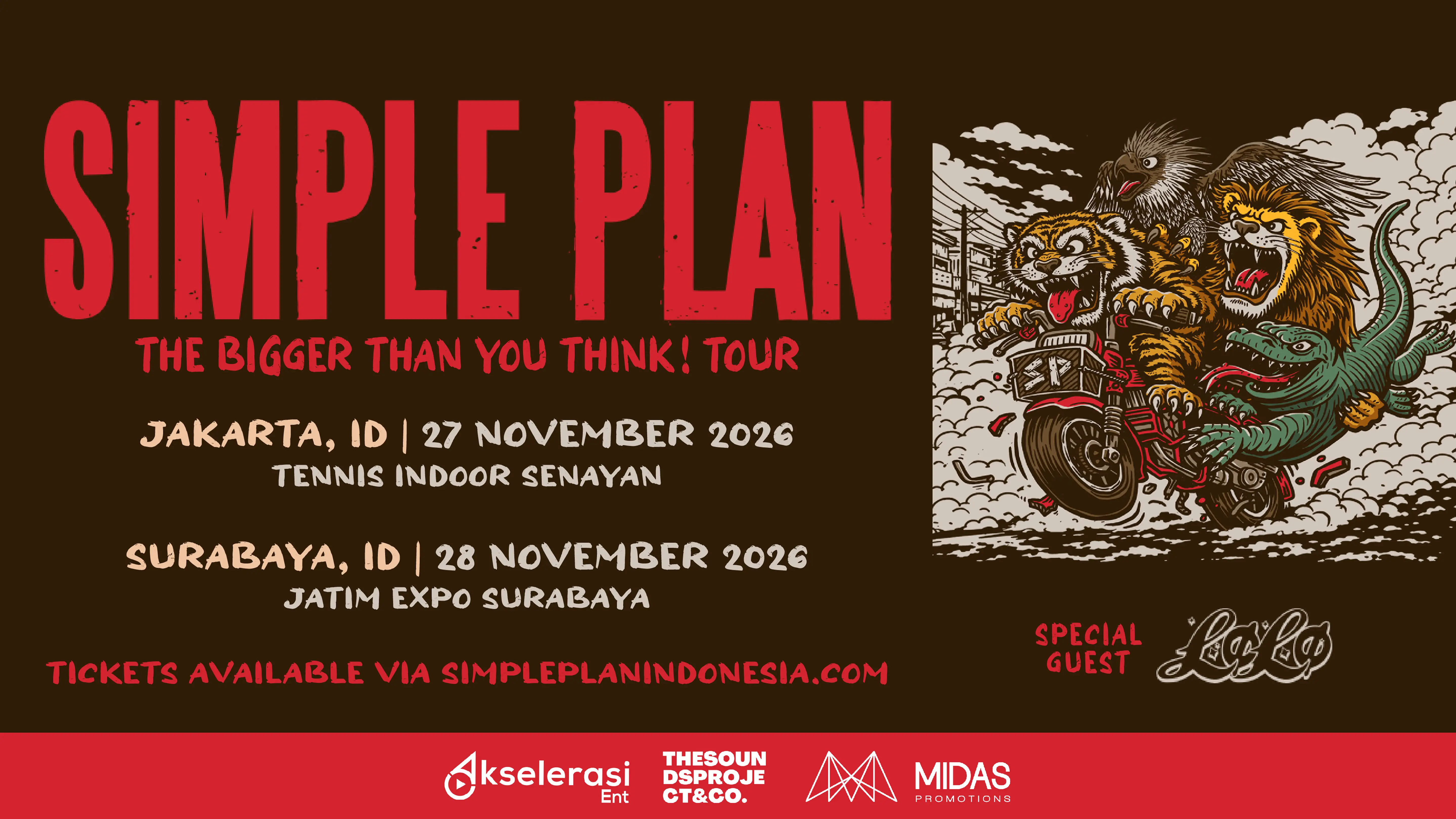 Simple Plan Indonesia 2026